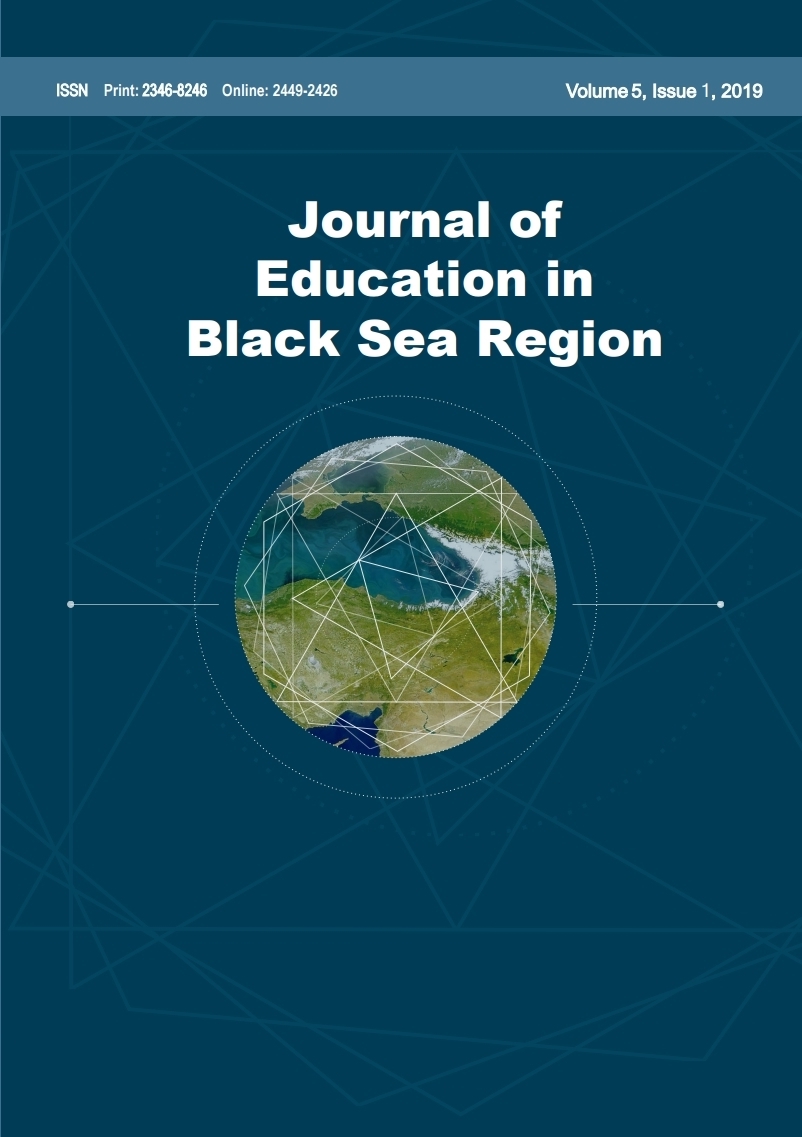 					View Vol. 5 No. 1 (2019): Journal of Education in Black Sea Region
				