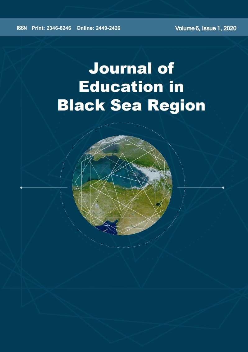 					View Vol. 6 No. 1 (2020): Journal of Education in Black Sea Region
				